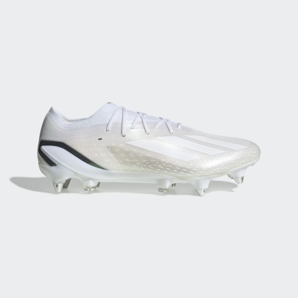 Bottes X Speedportal.1 Soft Ground Blanc Adidas