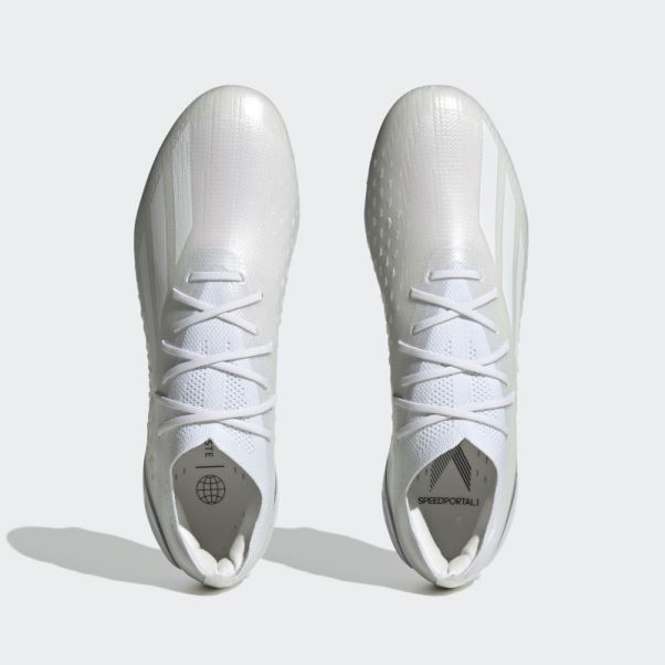 Bottes X Speedportal.1 Soft Ground Blanc Adidas