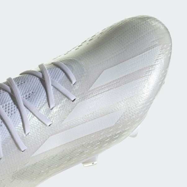 Bottes X Speedportal.1 Soft Ground Blanc Adidas