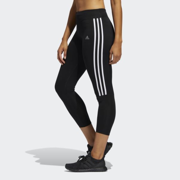 Legging Adidas Running 3 Bandes Noir