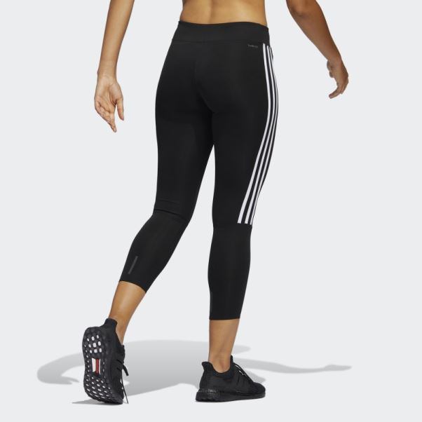 Legging Adidas Running 3 Bandes Noir