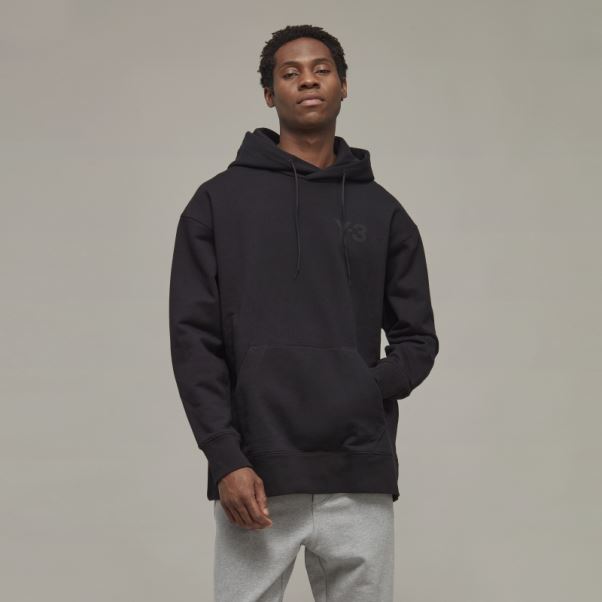Y-3 Sweat à Capuche Classique Avec Logo Sur La Poitrine Adidas