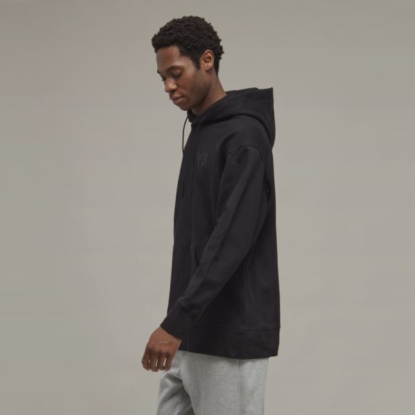 Y-3 Sweat à Capuche Classique Avec Logo Sur La Poitrine Adidas