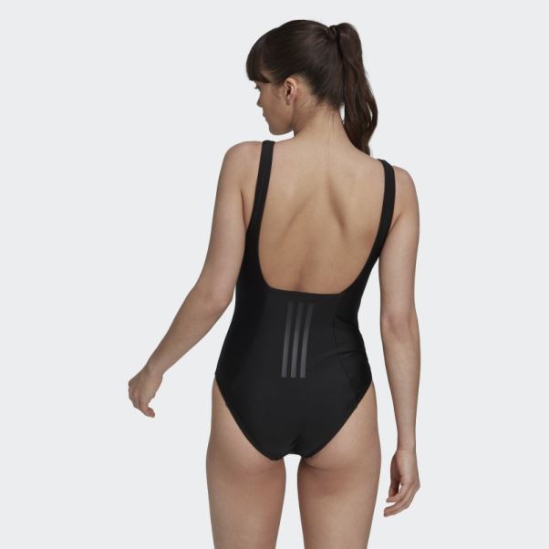 Maillot De Bain Adidas Iconisea Premium Noir