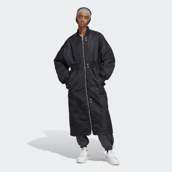 Manteau Adidas Bleu Version Santiago Noir