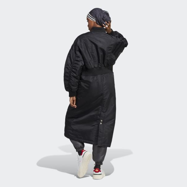 Manteau Adidas Bleu Version Santiago Noir