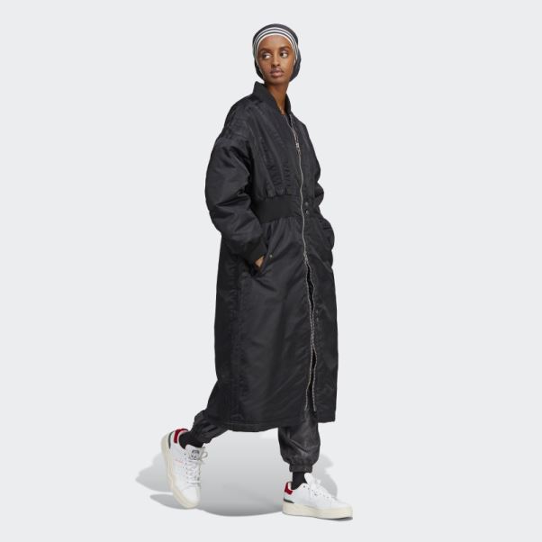 Manteau Adidas Bleu Version Santiago Noir