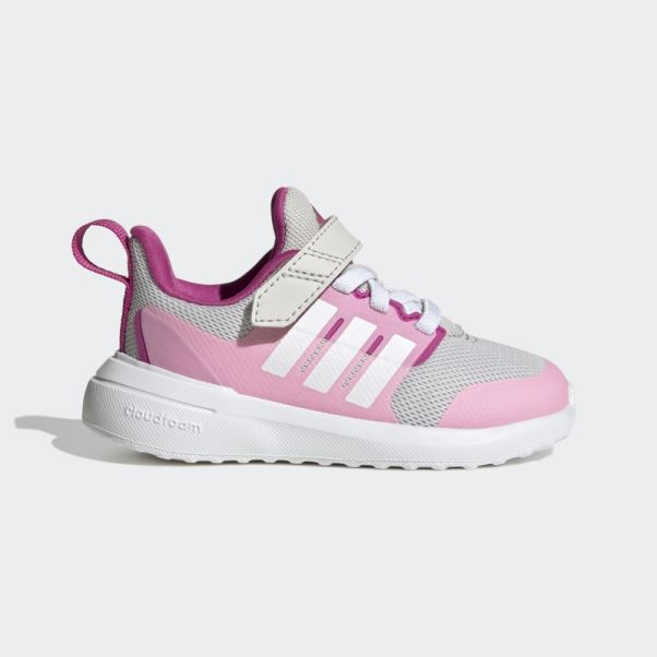 Fortarun 2.0 Cloudfoam Elastic Lace Top Strap Chaussures Gris Adidas