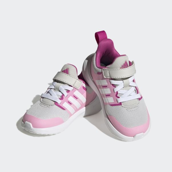 Fortarun 2.0 Cloudfoam Elastic Lace Top Strap Chaussures Gris Adidas