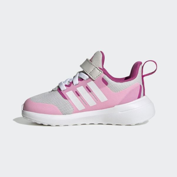 Fortarun 2.0 Cloudfoam Elastic Lace Top Strap Chaussures Gris Adidas
