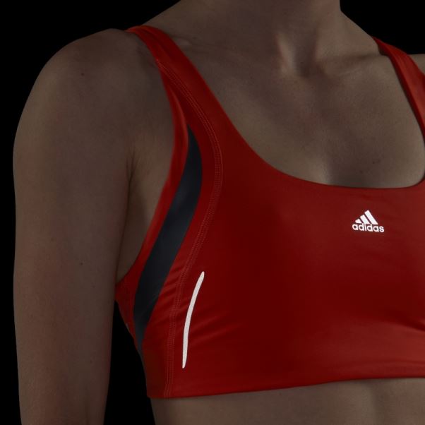 Soutien-gorge De Sport à Maintien Moyen Adidas Powerimpact Luxe Orange