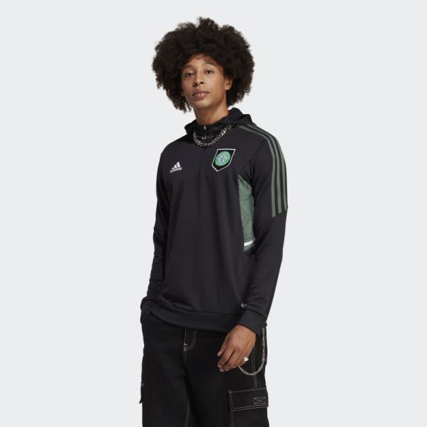 Celtic Fc Condivo 22 Sweat à Capuche Adidas Noir
