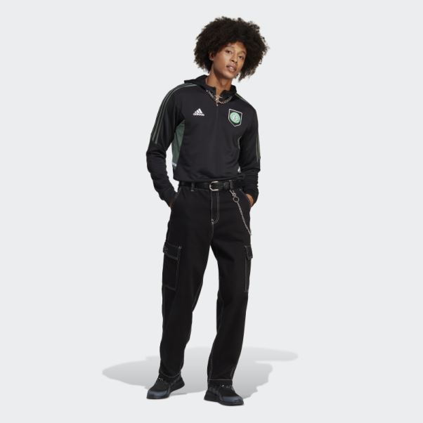 Celtic Fc Condivo 22 Sweat à Capuche Adidas Noir