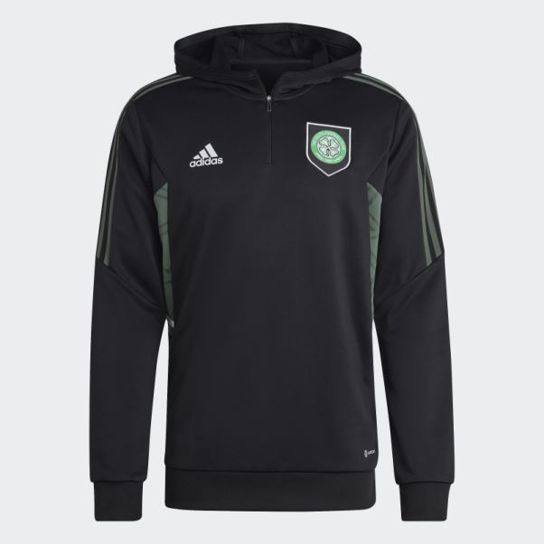 Celtic Fc Condivo 22 Sweat à Capuche Adidas Noir