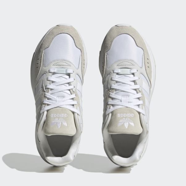 Chaussures Adidas Retropy F90 Blanches