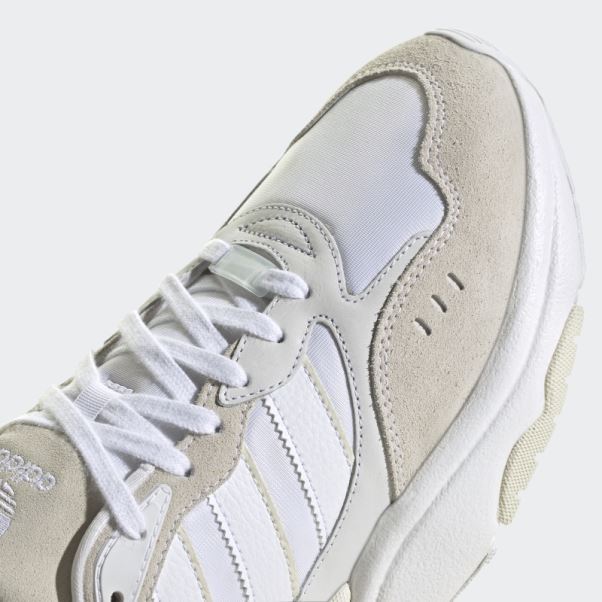 Chaussures Adidas Retropy F90 Blanches