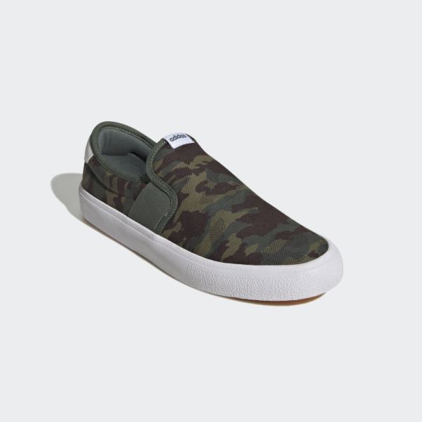 Adidas Vert Oxyde Vulc Raid3r Slip On