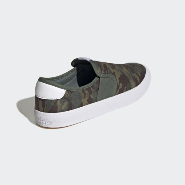 Adidas Vert Oxyde Vulc Raid3r Slip On