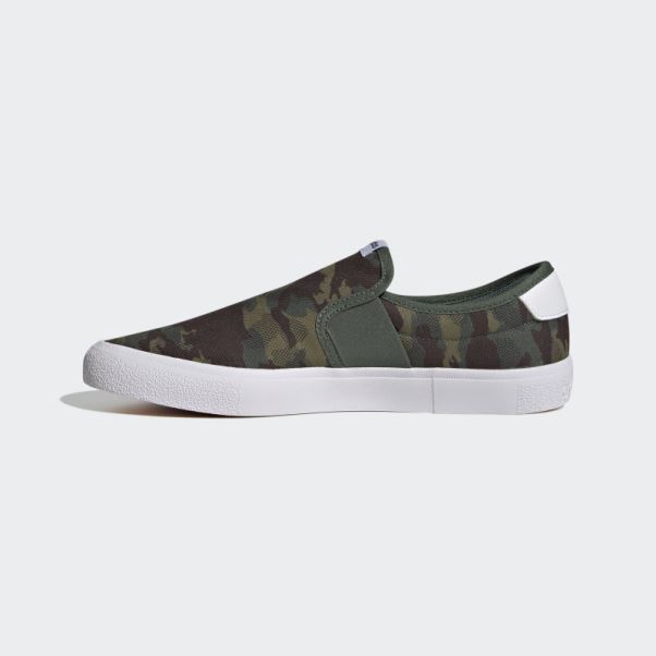 Adidas Vert Oxyde Vulc Raid3r Slip On