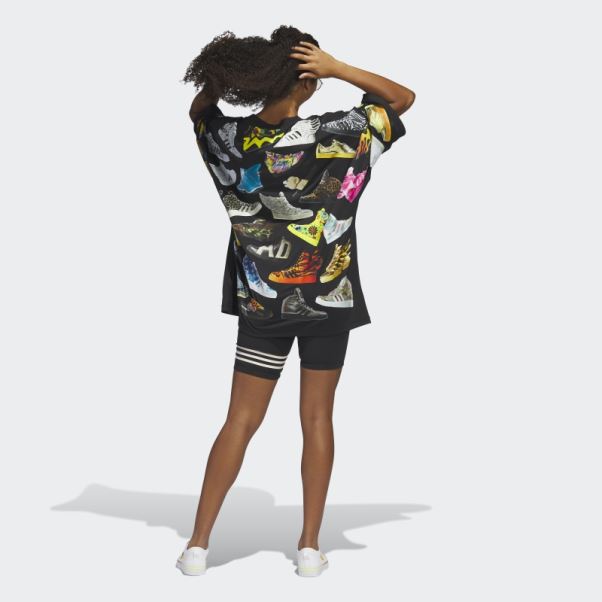 Robe T-shirt Adidas Jeremy Scott Archive Noir