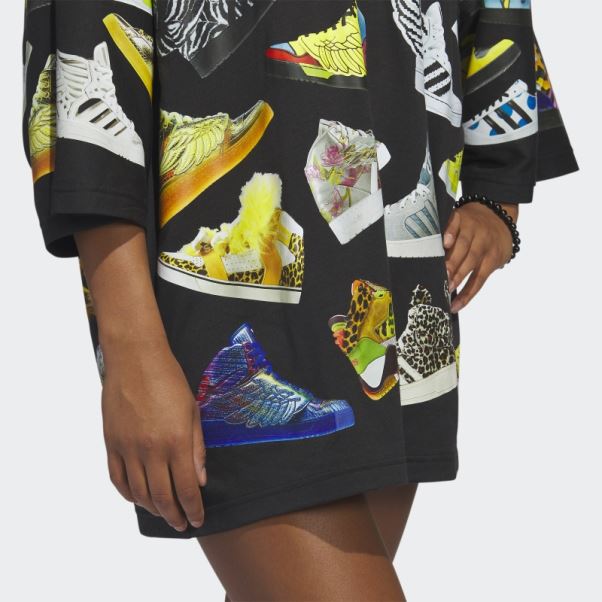 Robe T-shirt Adidas Jeremy Scott Archive Noir