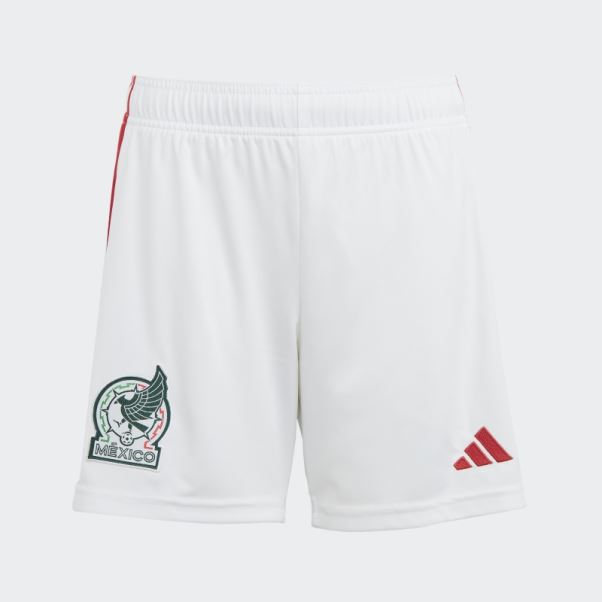 Mexico 22 Short Domicile Adidas Blanc