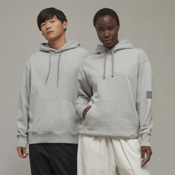 Adidas Y-3 Sweat à Capuche En Coton Bio éponge