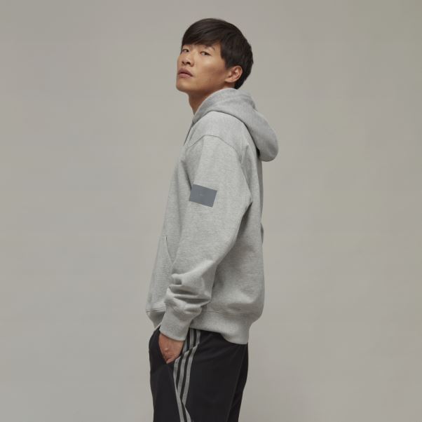 Adidas Y-3 Sweat à Capuche En Coton Bio éponge