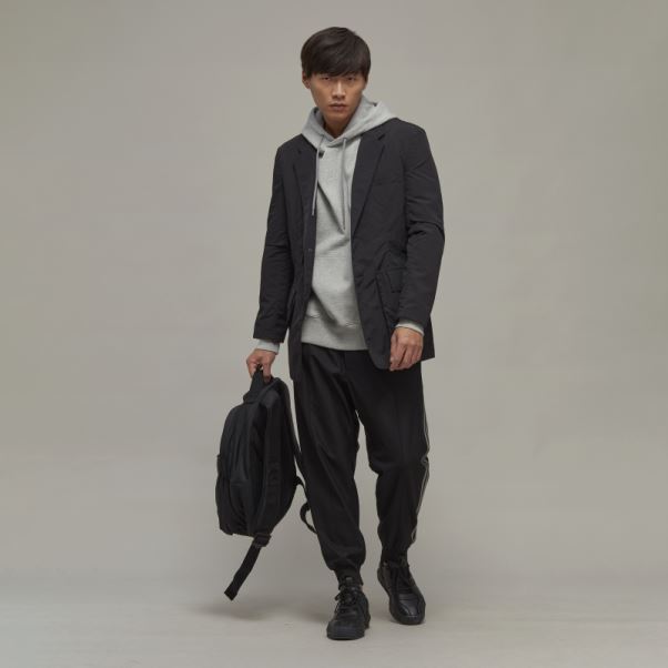 Adidas Y-3 Sweat à Capuche En Coton Bio éponge