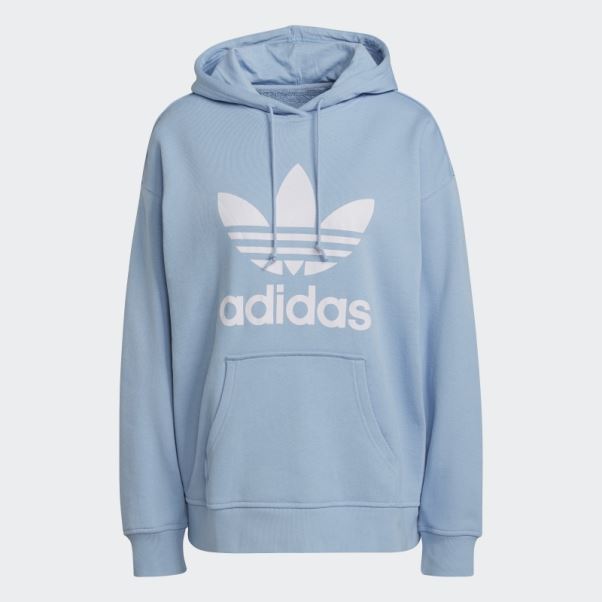 Ciel Ambiant Adidas Adicolor Sweat à Capuche Trèfle Mode