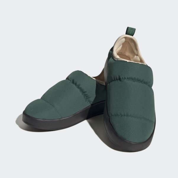 Adidas Vert Foncé Puffylette Chaussures