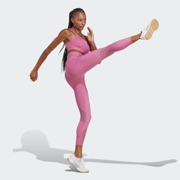 Soutien-gorge D'entraînement à Maintien élevé Adidas Impact Fushia