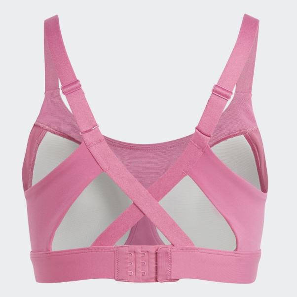 Brassière D'entraînement à Maintien élevé Fuchsia Tlrd Impact Adidas