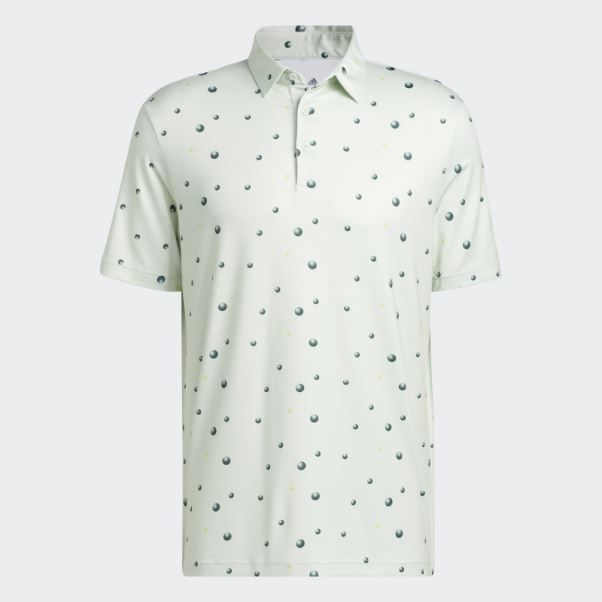 Polo Adidas Ultimate365 Vert Sur L'ensemble
