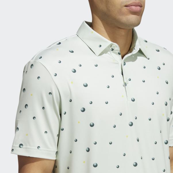 Polo Adidas Ultimate365 Vert Sur L'ensemble