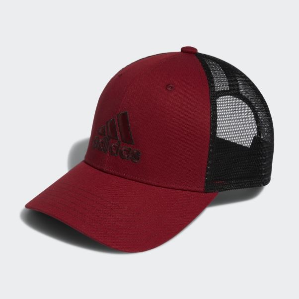 Casquette Snapback Maille Structurée Victoire Rouge Adidas