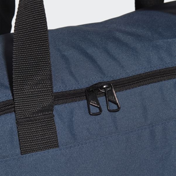 Sac Polochon Logo Essentials Moyen Adidas Bleu Marine