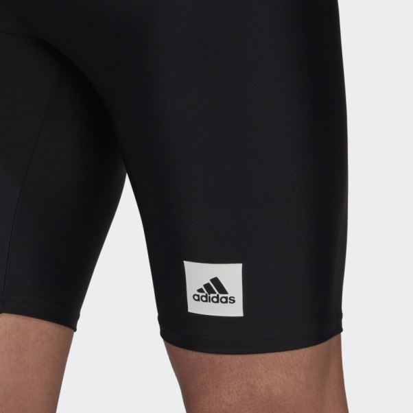 Adidas Maillot De Bain Noir Uni