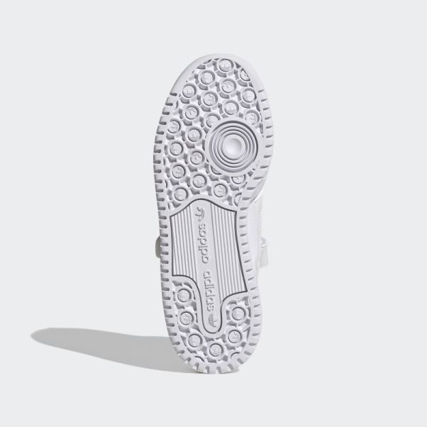 Chaussures De Forum Adidas Blanc
