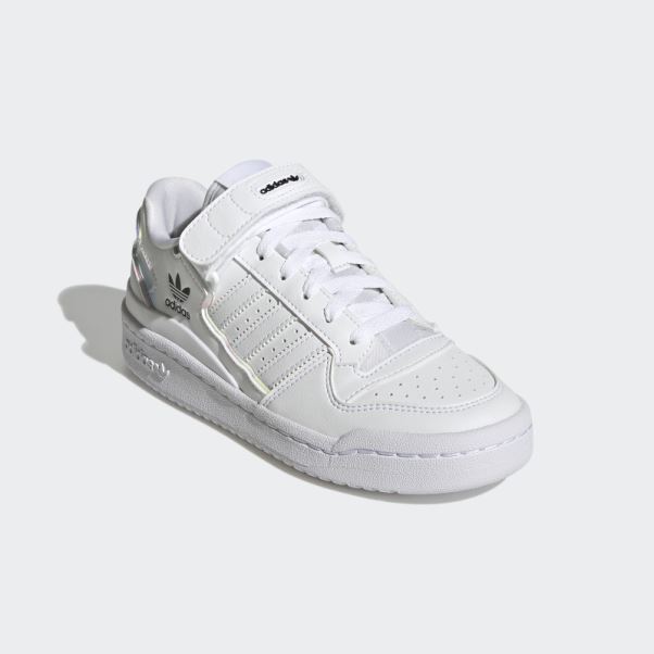 Chaussures De Forum Adidas Blanc