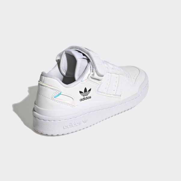 Chaussures De Forum Adidas Blanc