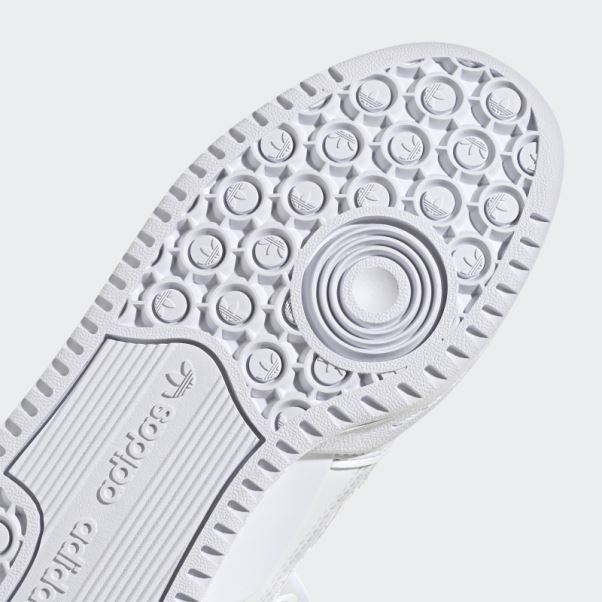 Chaussures De Forum Adidas Blanc