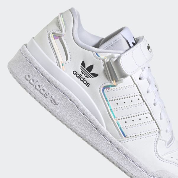 Chaussures De Forum Adidas Blanc