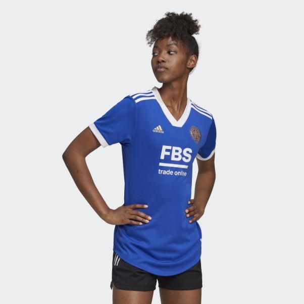 Maillot Domicile Leicester City Fc 22/23 Bleu Audacieux Adidas
