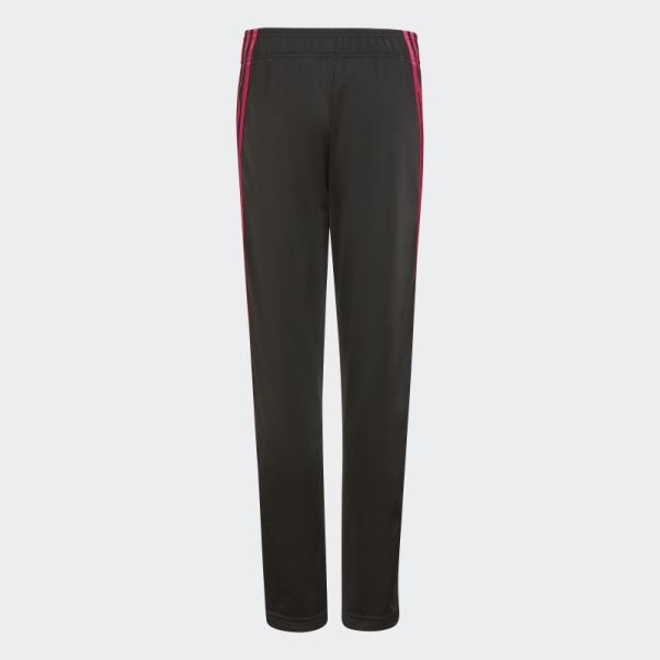 Survetement Team Polyester Regular 3 Bandes Noir Adidas