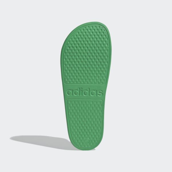 Claquettes Adilette Aqua Vertes Adidas