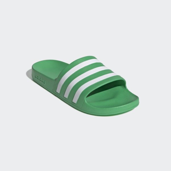 Claquettes Adilette Aqua Vertes Adidas