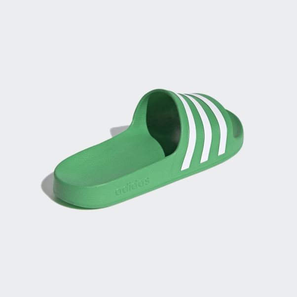 Claquettes Adilette Aqua Vertes Adidas