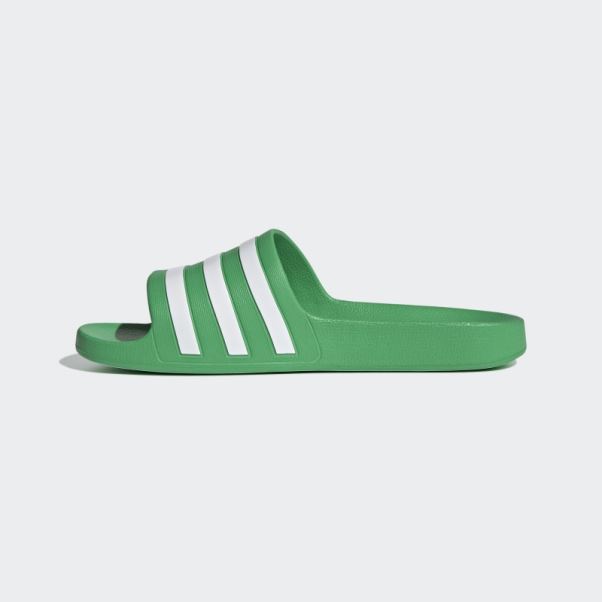 Claquettes Adilette Aqua Vertes Adidas