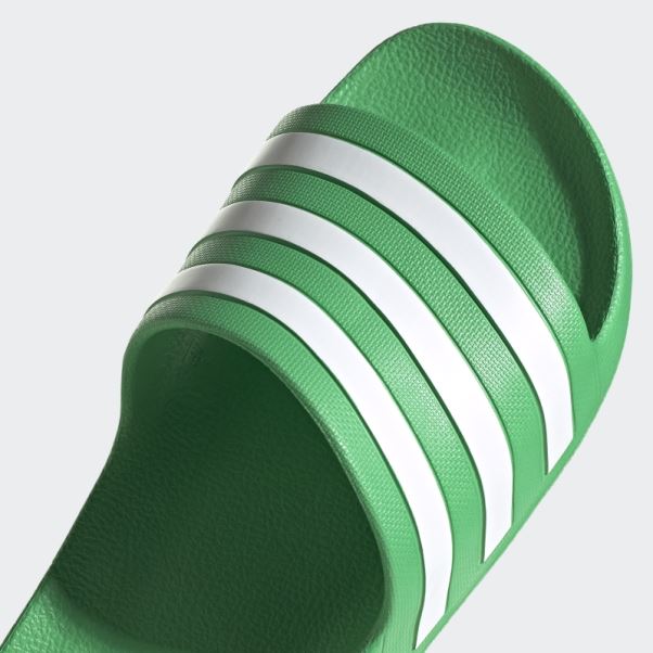 Claquettes Adilette Aqua Vertes Adidas